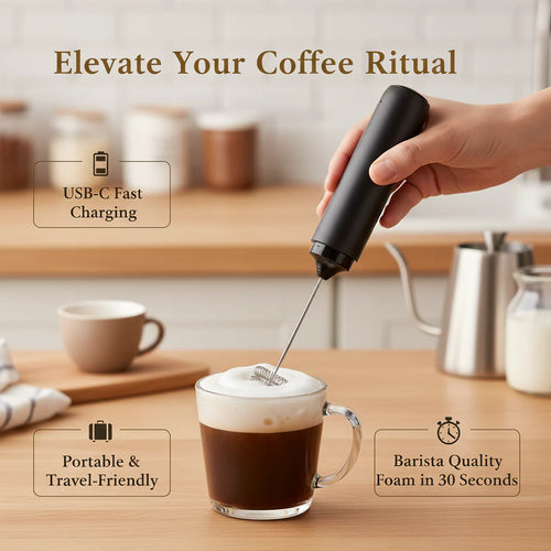 Rechargeable Milk Frother